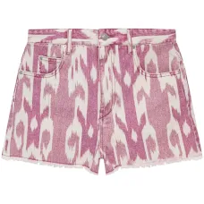 Шорты с абстрактным узором