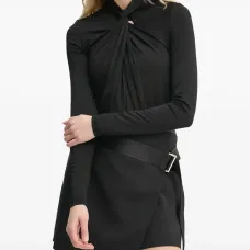 Блузка с драпировкой Блузка с драпировкой