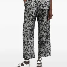 брюки с леопардовым принтом брюки с леопардовым принтом