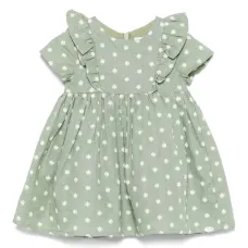 Платье с цветочной вышивкой