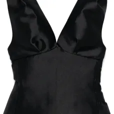 Драпированный топ с открытыми плечами Драпированный топ с открытыми плечами