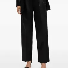 Атласные брюки со складками Атласные брюки со складками