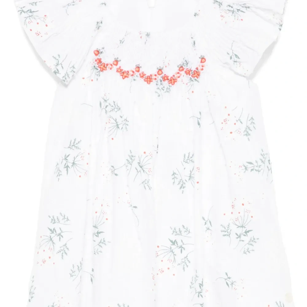 Платье с цветочным принтом