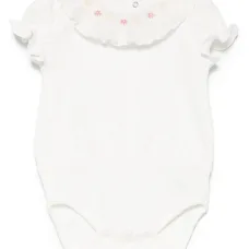 Боди с декорированным воротником