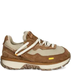 Кроссовки с замшевыми вставками