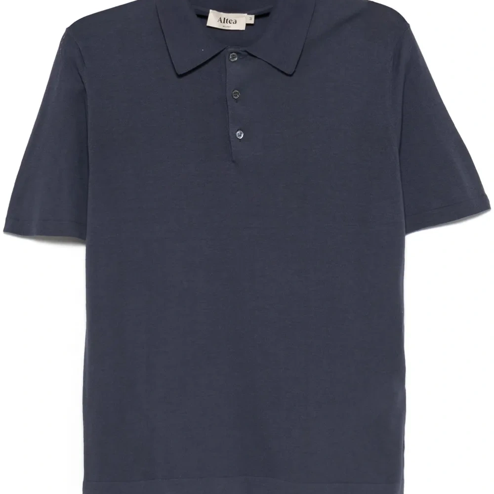 Рубашка поло тонкой вязки