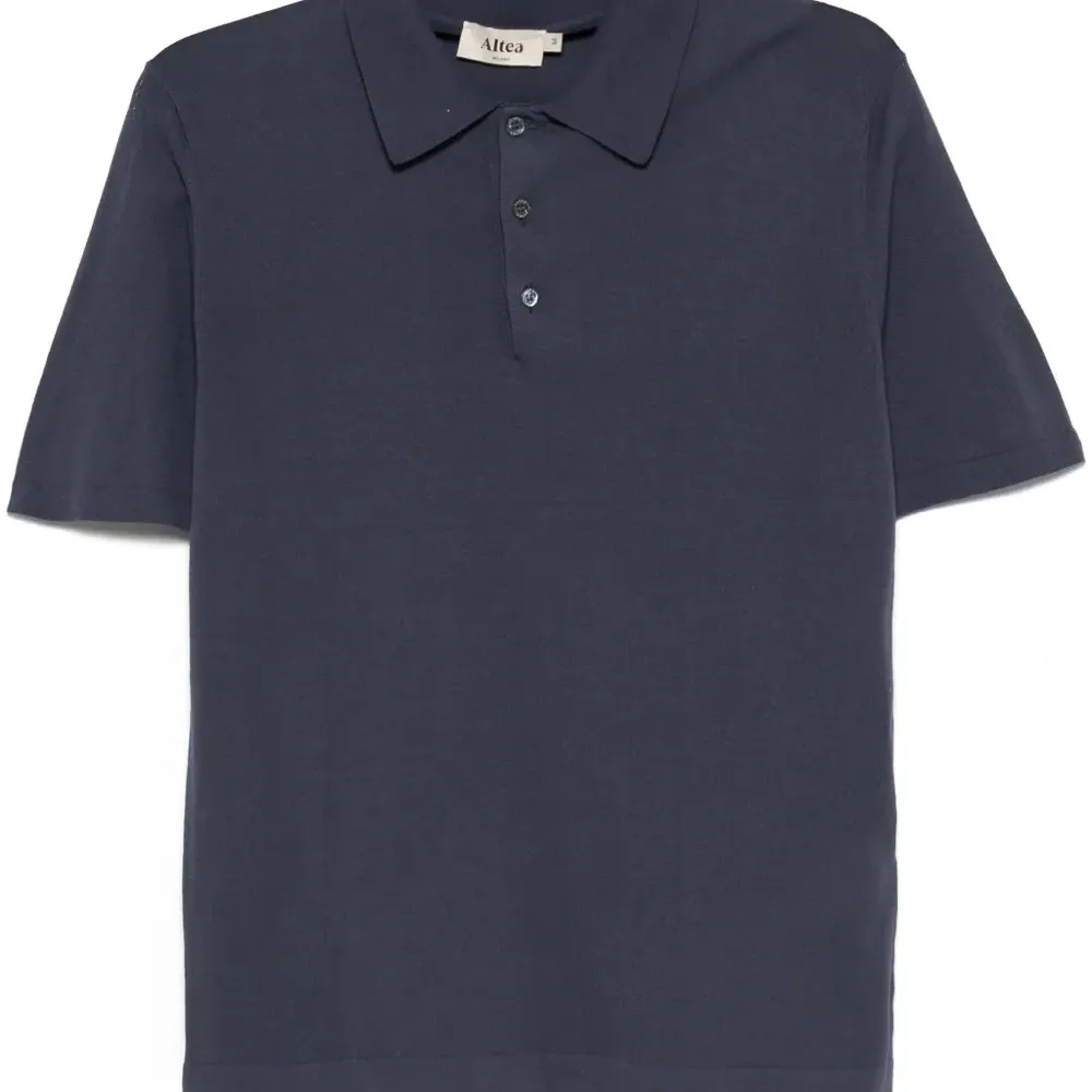 Рубашка поло тонкой вязки