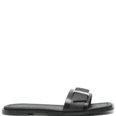 Кожаные сандалии