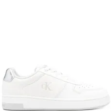 Кроссовки с тисненым логотипом