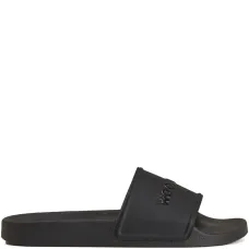 Шлепанцы с тисненым логотипом