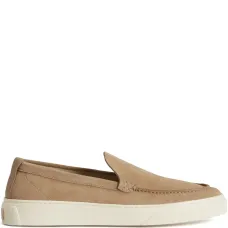 Замшевые лоферы