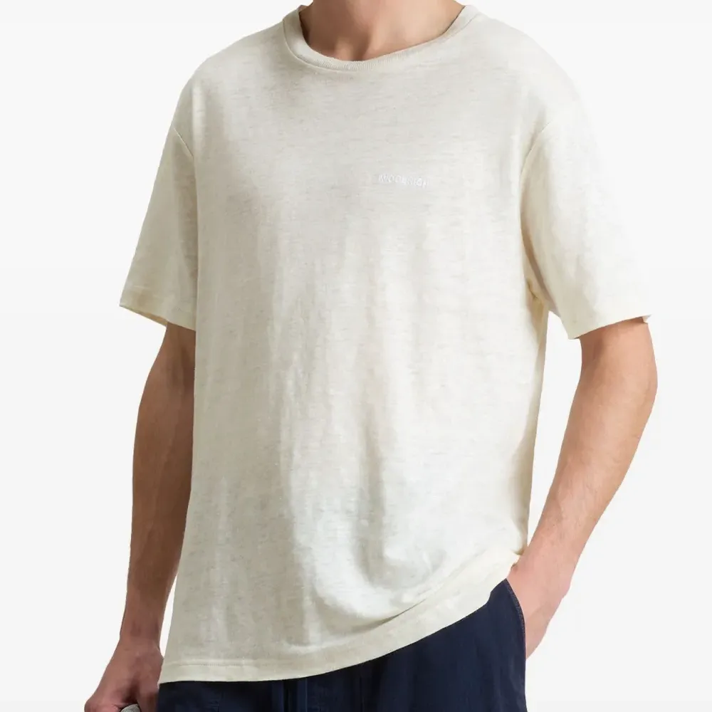 Льняная футболка