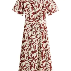 Платье миди с принтом Платье миди с принтом