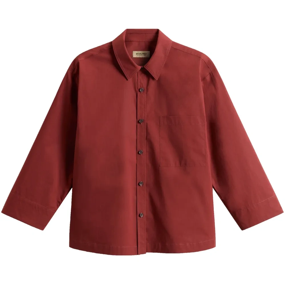 Поплиновая рубашка