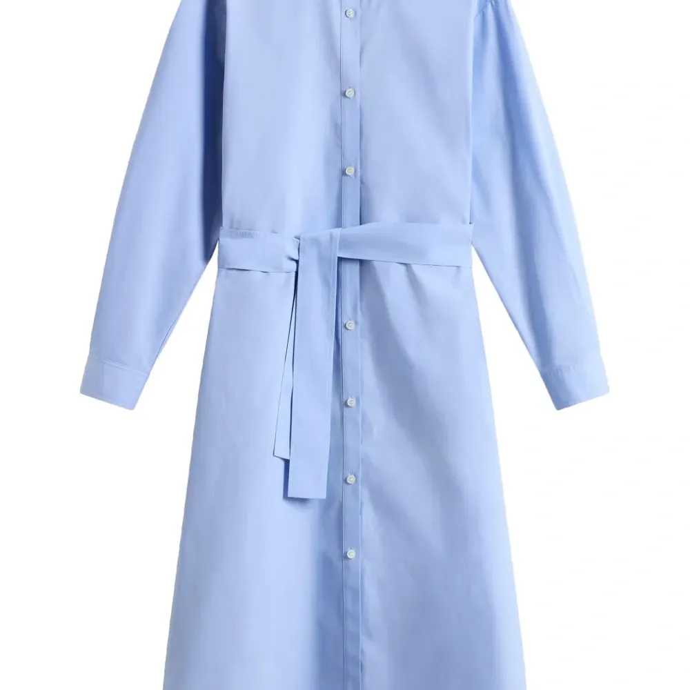 Платье-рубашка с поясом