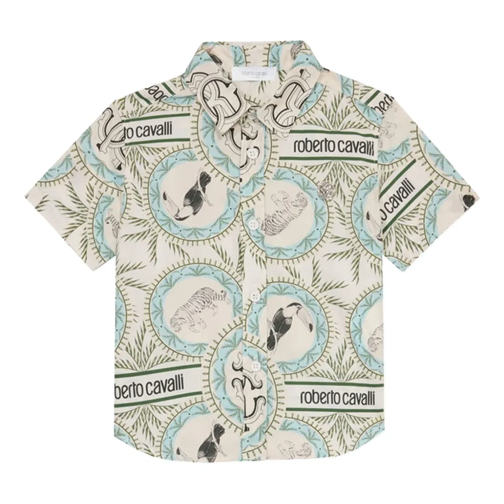 Рубашка с принтом