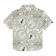 Рубашка с принтом