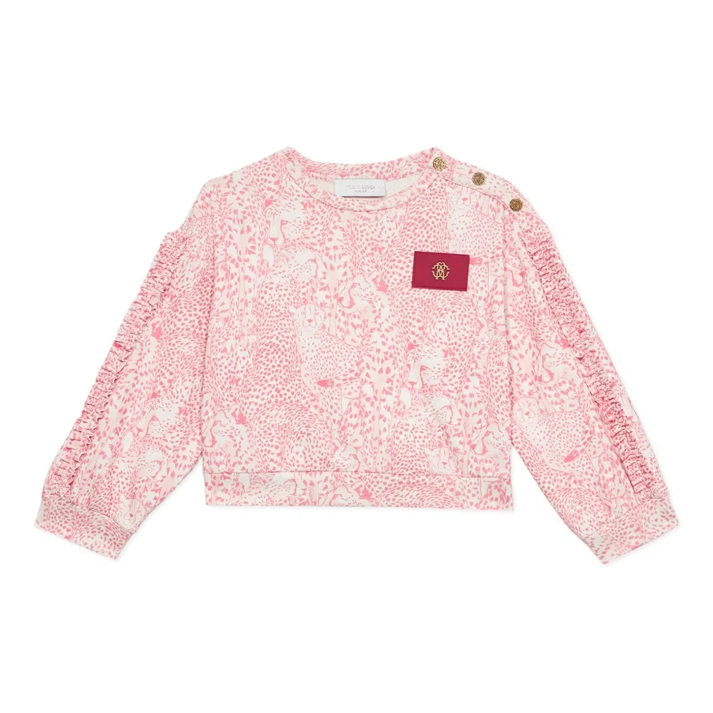 Толстовка с леопардовым принтом