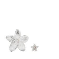 Серьги в виде цветов