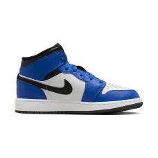 Кроссовки Jordan 1 Mid Game Royal/White/Black