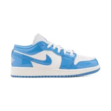 Кроссовки Jordan 1 Low SE White/Legend Blue Patent Кроссовки Jordan 1 Low SE White/Legend Blue Patent