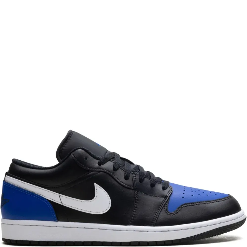 Кроссовки Jordan 1 Low Black/Royal Toe