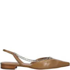 Кожаные балетки