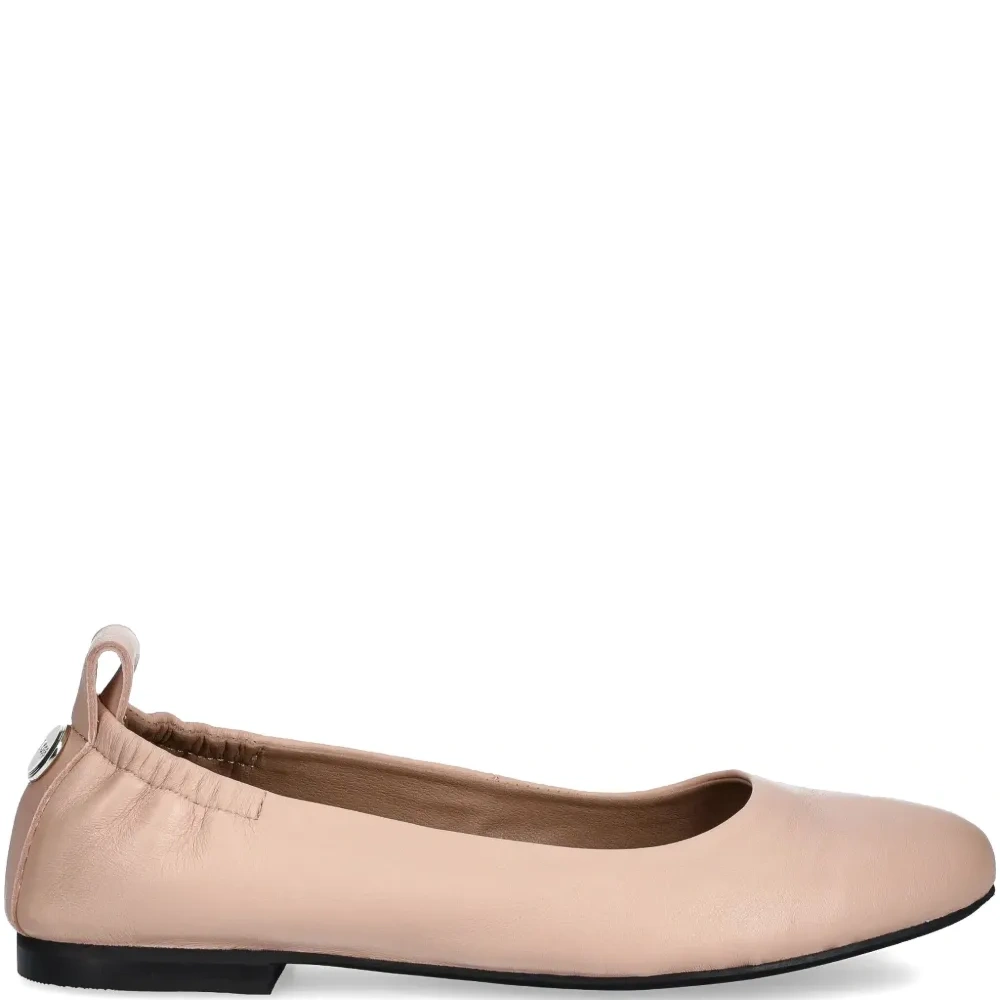 Кожаные балетки