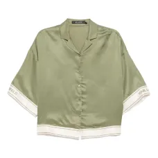 Блузка с короткими рукавами