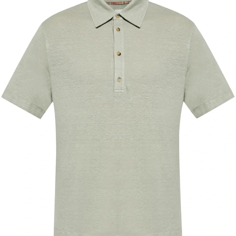 Льняная рубашка поло