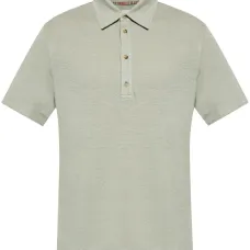 Льняная рубашка поло