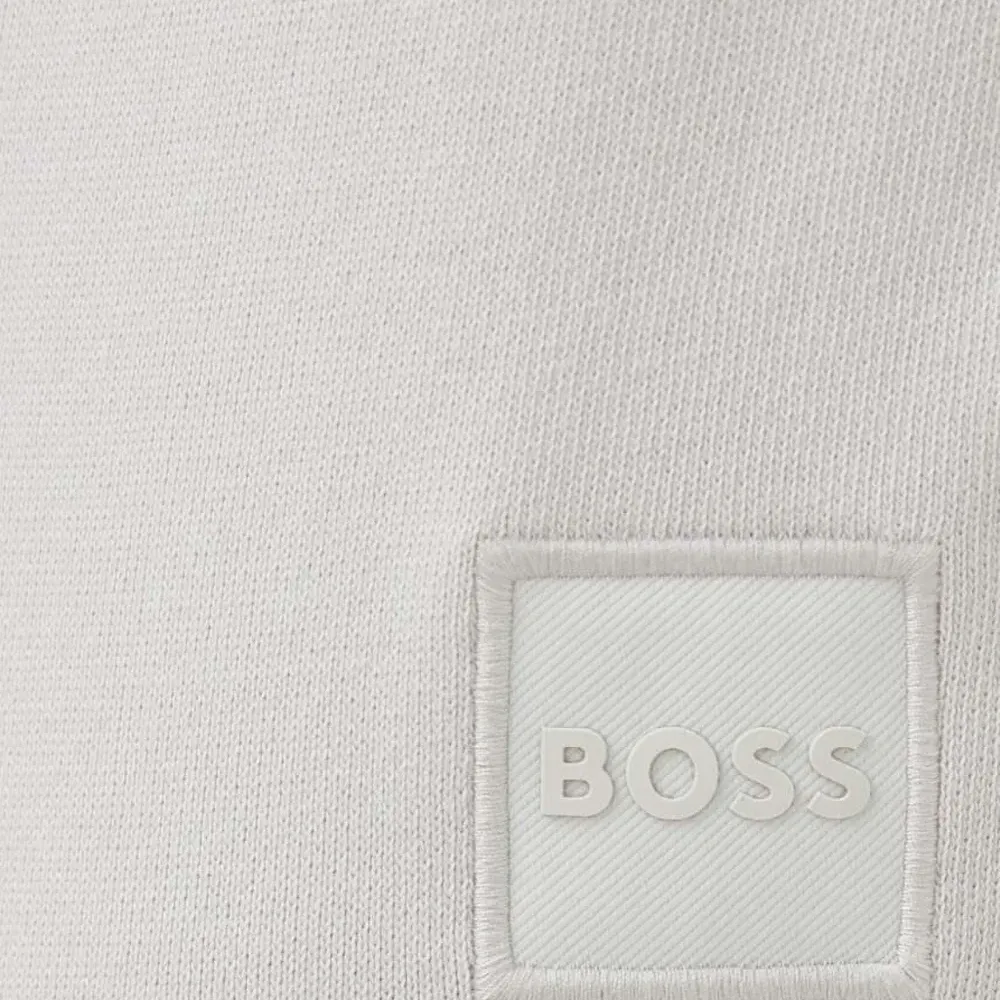 Брюки с нашивкой-логотипом