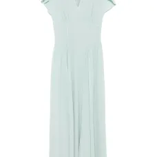 Платье макси с V-образным вырезом Платье макси с V-образным вырезом