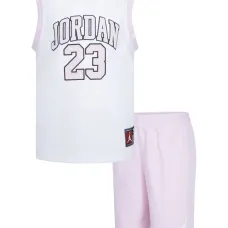 Комплект из футболки и шортов с вышитым логотипом