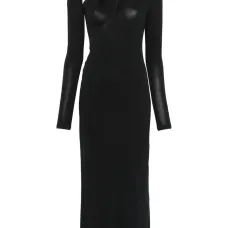 Платье миди с вырезом Платье миди с вырезом