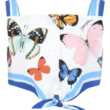 Топ с принтом