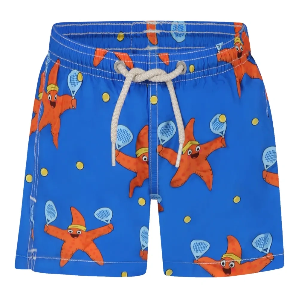 Плавки-шорты с принтом