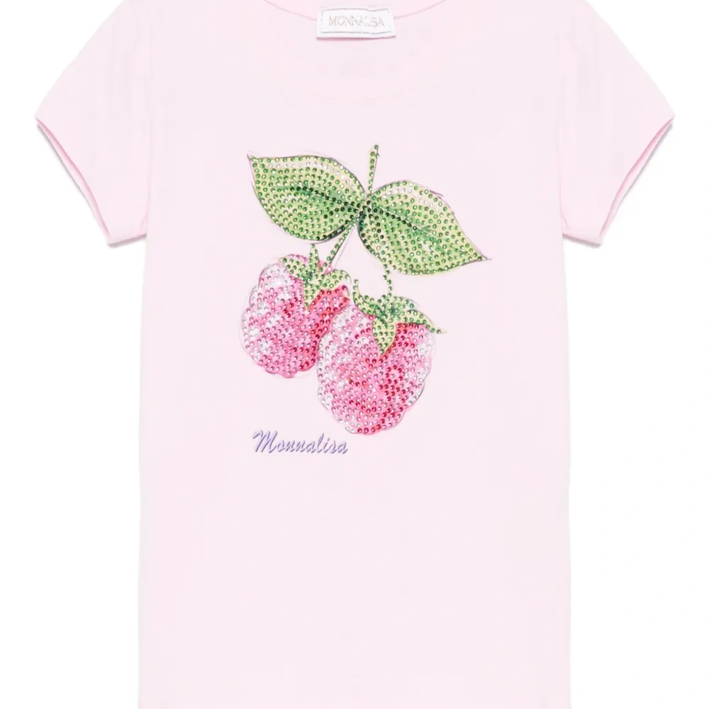 Футболка со стразами