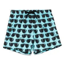 Плавки-шорты с принтом