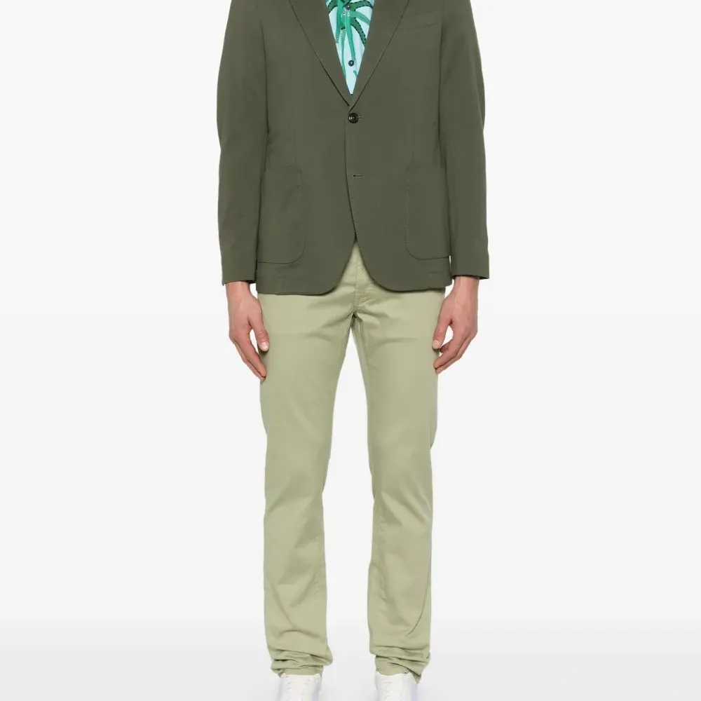 Пиджак из ткани пике