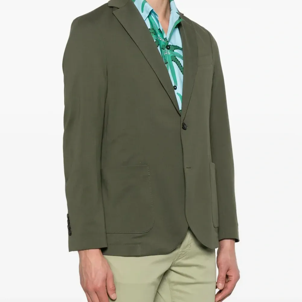 Пиджак из ткани пике