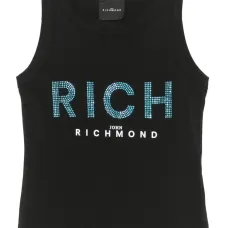 Топ с логотипом из страз