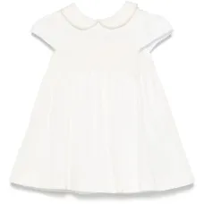 Платье с вышитым логотипом