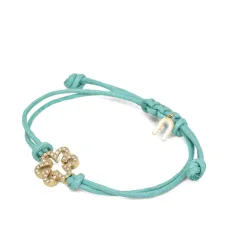 Браслет с цветочным декором