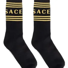 Носки с жаккардовым логотипом