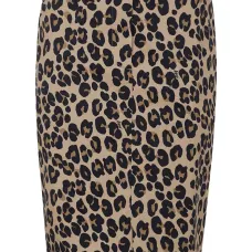 Юбка с леопардовым принтом Юбка с леопардовым принтом