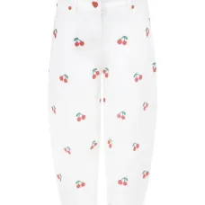 Джинсы с принтом