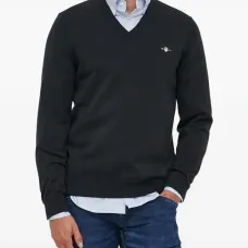 Свитер с V-образным вырезом