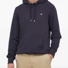 Худи с логотипом в форме щита