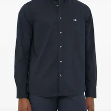 Рубашка с вышитым логотипом